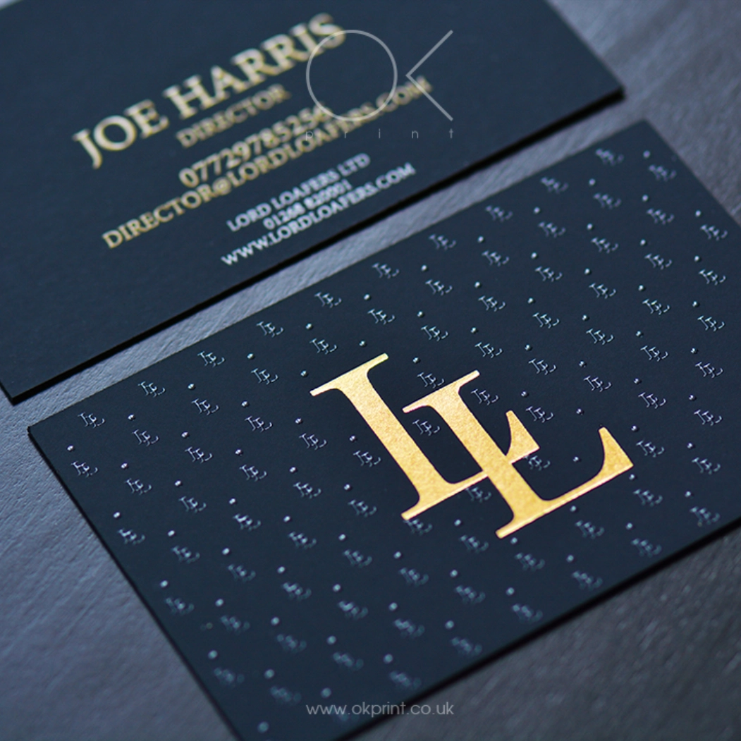 Suede Business Cards