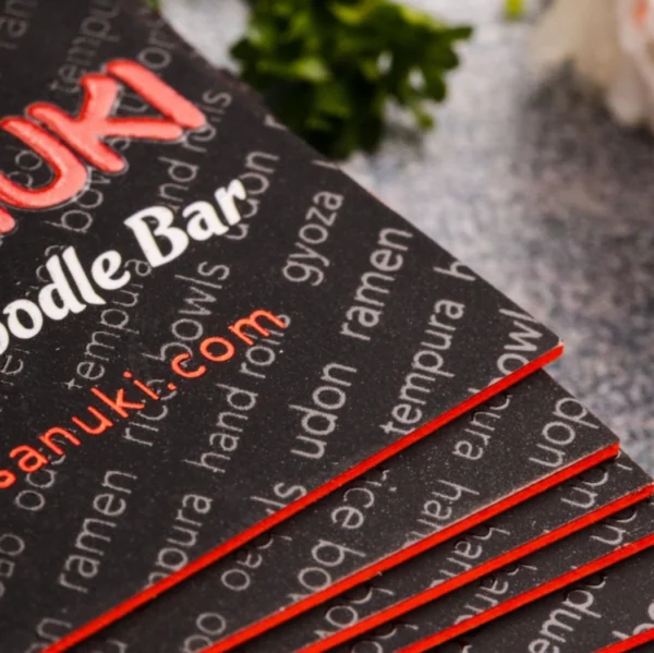 Velvet Laminated Cards