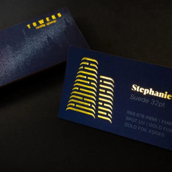 Velvet Laminated Cards